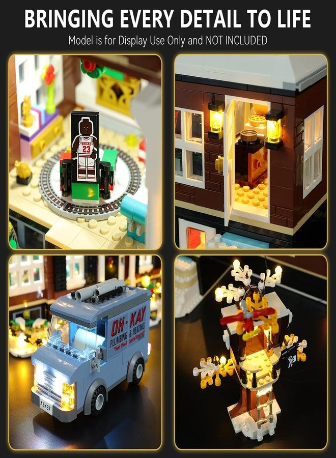 BrickSoul LED RC Light Kit Compatible with Lego Home Alone House 21330 Building Set, Upgrade RC Adjustable Lighting Mode Accessories for Lego Fans, Not Included 21330 Model - Image 4